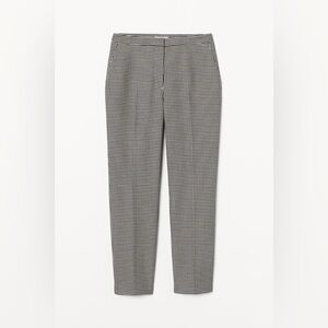 H&M Black and Cream Houndstooth Slacks, 2